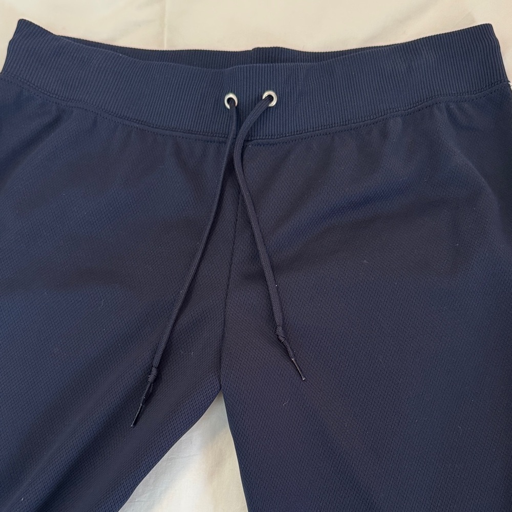 Jockey Sport Navy Track Pants with White Stripe S